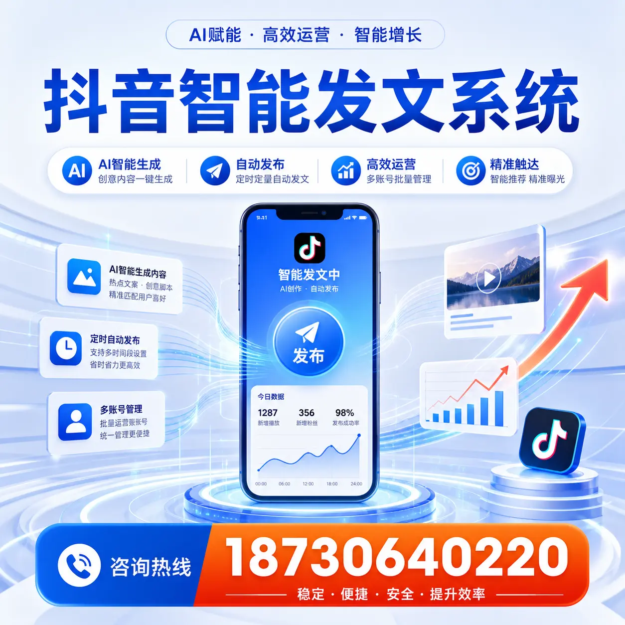 如何通过抖音智能发文系统提升 亳州 企业的市场竞争力